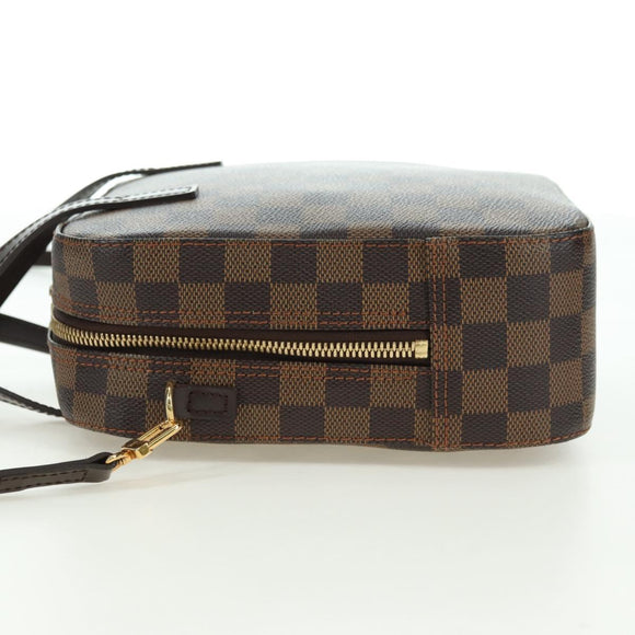 LOUIS VUITTON Damier Ebene Spontini Hand Bag SPO 2way M47500 LV Auth am11377SAV