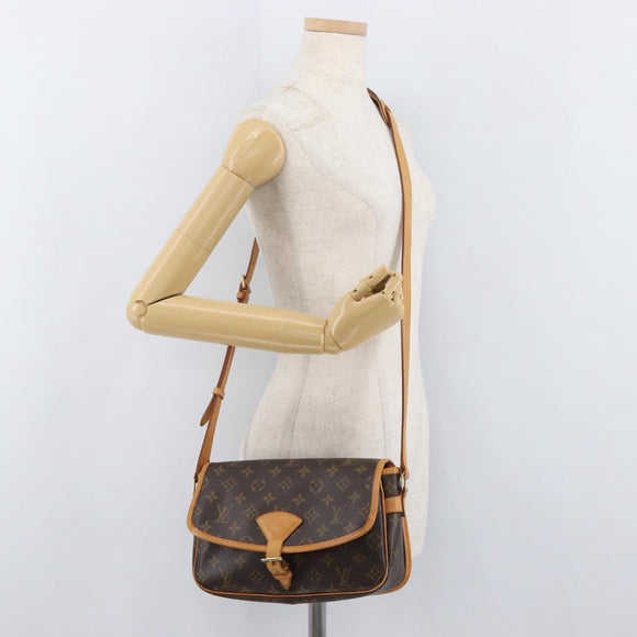 LOUIS VUITTON Monogram Sologne Shoulder Bag M42250 LV Auth am11380A