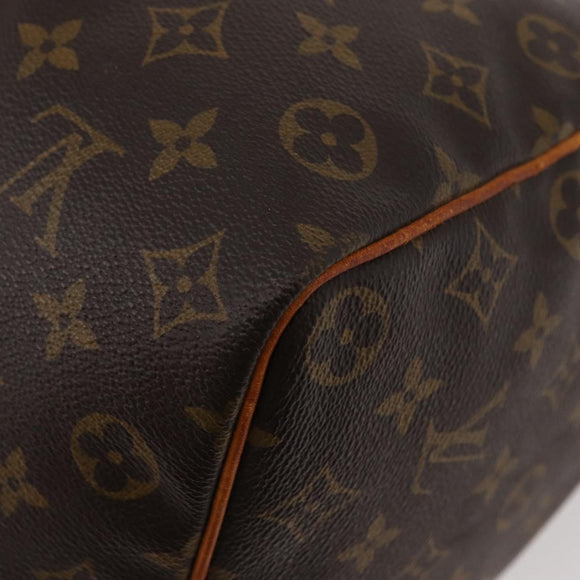 LOUIS VUITTON Monogram Speedy 35 Hand Bag M41524 LV Auth am11384