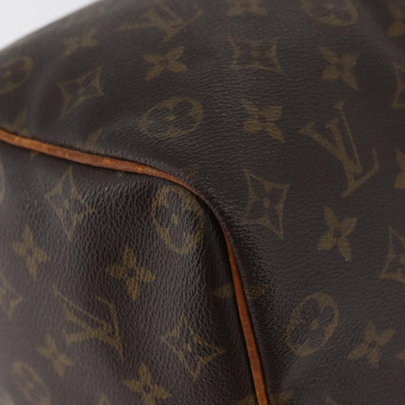 LOUIS VUITTON Monogram Speedy 35 Hand Bag M41524 LV Auth am11385