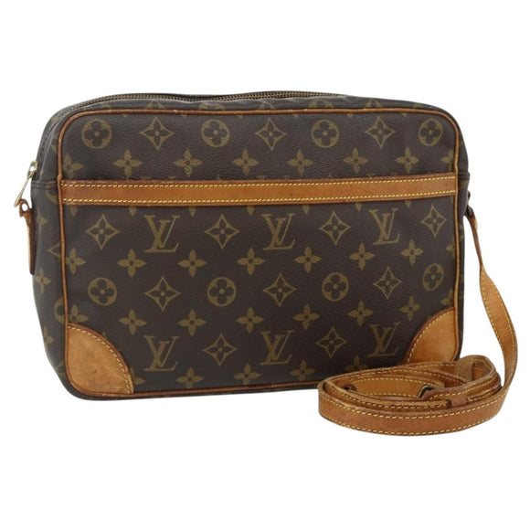 LOUIS VUITTON Monogram Trocadero 30 Shoulder Bag M51272 LV Auth am11386
