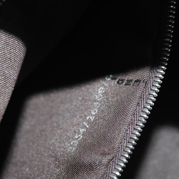 FENDI Mamma Baguette Shoulder Bag Denim Navy Silver Auth am11393V