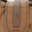 Chloe Kerala Hand Bag Leather Brown Gold Auth am11396A-3