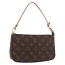 LOUIS VUITTON Monogram Pochette Accessoires Pouch M51980 LV Auth am11402V-1