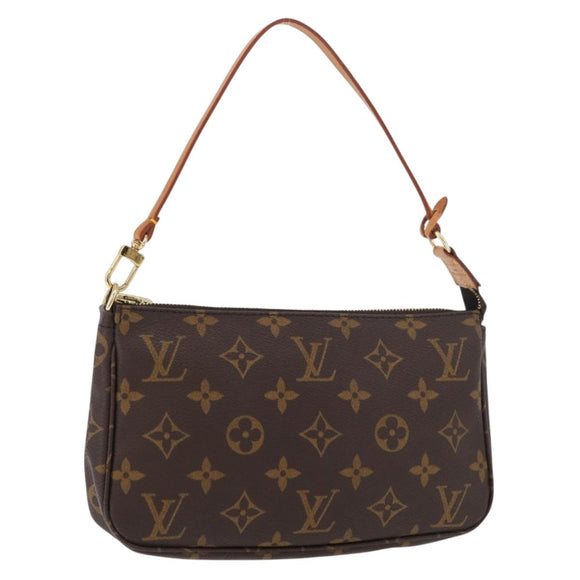 LOUIS VUITTON Monogram Pochette Accessoires Pouch M51980 LV Auth am11402V