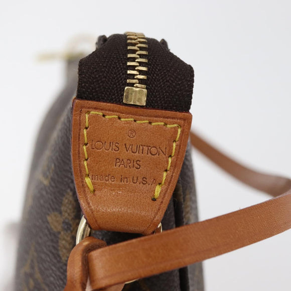 LOUIS VUITTON Monogram Pochette Accessoires Pouch M51980 LV Auth am11402V