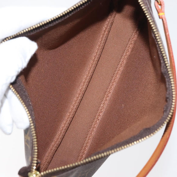 LOUIS VUITTON Monogram Pochette Accessoires Pouch M51980 LV Auth am11402V
