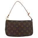 LOUIS VUITTON Monogram Pochette Accessoires Pouch M51980 LV Auth am11402V-2