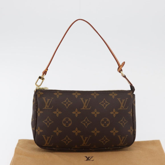 LOUIS VUITTON Monogram Pochette Accessoires Pouch M51980 LV Auth am11402V
