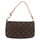 LOUIS VUITTON Monogram Pochette Accessoires Pouch M51980 LV Auth am11402V-3
