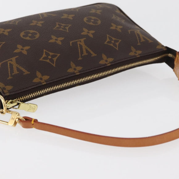 LOUIS VUITTON Monogram Pochette Accessoires Pouch M51980 LV Auth am11402V