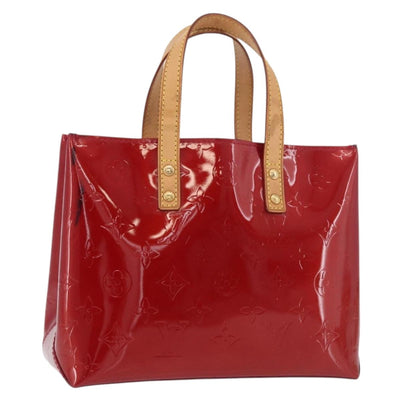 LOUIS VUITTON Monogram Vernis Reade PM Bag Pomme D'amour M91990 LV Auth am11403A