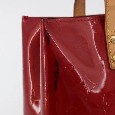LOUIS VUITTON Monogram Vernis Reade PM Bag Pomme D'amour M91990 LV Auth am11403A - 0
