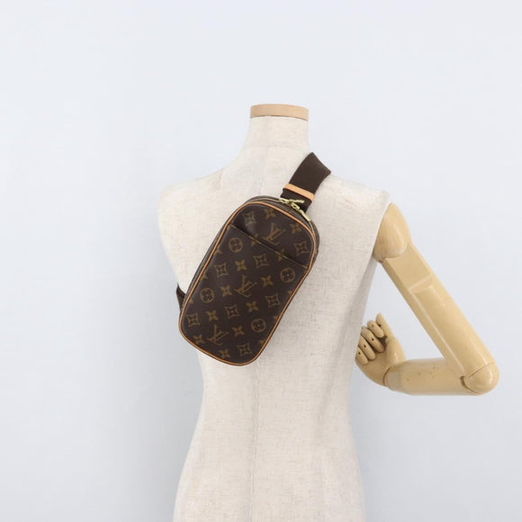 LOUIS VUITTON Monogram Pochette Gange Shoulder Bag M51870 LV Auth am11404SAV