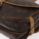 LOUIS VUITTON Monogram Saumur 30 Schoudertas M42256 LV Auth am11407A-17