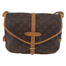 LOUIS VUITTON Monogram Saumur 30 Schoudertas M42256 LV Auth am11407A-13