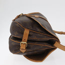 LOUIS VUITTON Monogram Saumur 30 Schoudertas M42256 LV Auth am11407A-3