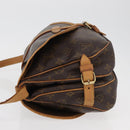 LOUIS VUITTON Monogram Saumur 30 Schoudertas M42256 LV Auth am11407A-4