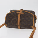 LOUIS VUITTON Monogram Saumur 30 Schoudertas M42256 LV Auth am11407A-6