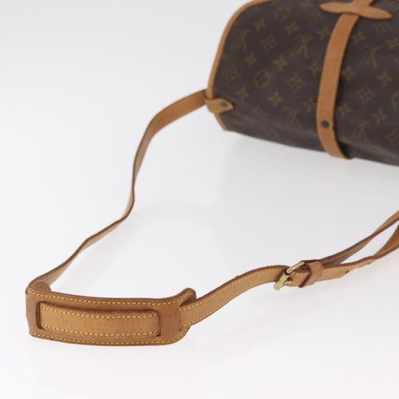 LOUIS VUITTON Monogram Saumur 30 Schoudertas M42256 LV Auth am11407A
