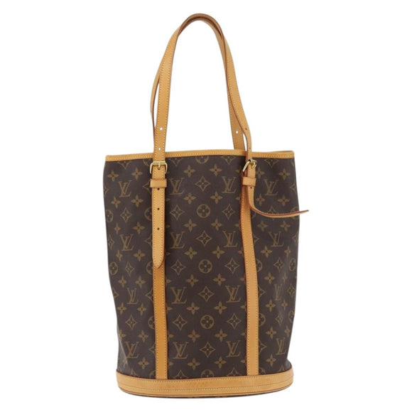 LOUIS VUITTON Monogram Bucket GM Shoulder Bag M42236 LV Auth am11411