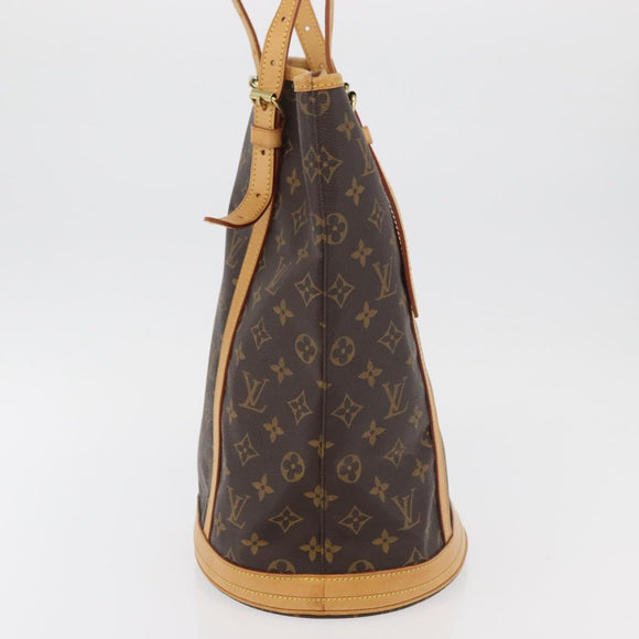 LOUIS VUITTON Monogram Bucket GM Shoulder Bag M42236 LV Auth am11411