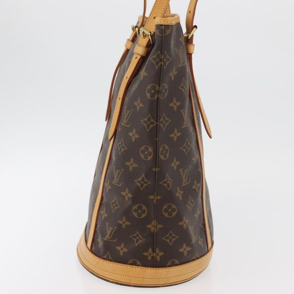 LOUIS VUITTON Monogram Bucket GM Shoulder Bag M42236 LV Auth am11411