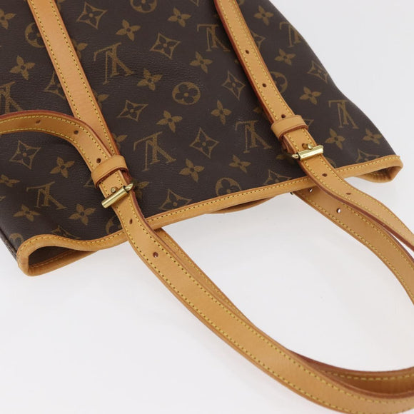 LOUIS VUITTON Monogram Bucket GM Shoulder Bag M42236 LV Auth am11411