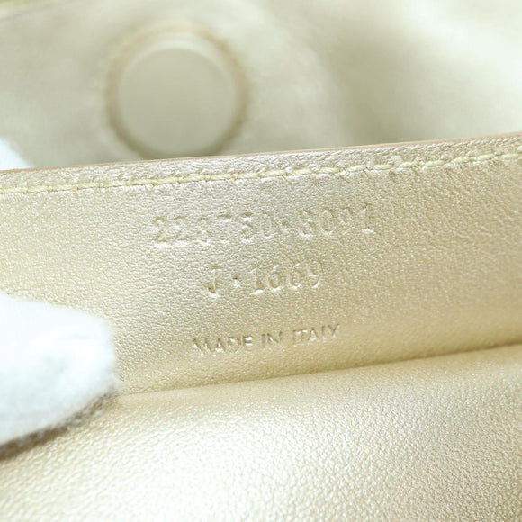 BALENCIAGA The Sunday Hand Bag Leather Gold 228750 Auth am11412A