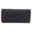 LOUIS VUITTON Damier Cobalt Etui Lunette Woody Glasses Case GI0380 Auth am11413A-3
