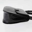 GIVENCHY Hand Bag Leather 2way Black Auth am11414A-3
