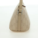 GUCCI GG Canvas Accessory Pouch Beige 07198 Auth am11416V-5