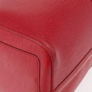 LOUIS VUITTON Epi Keepall 45 Boston Bag Red M42977 LV Auth am11417V-10