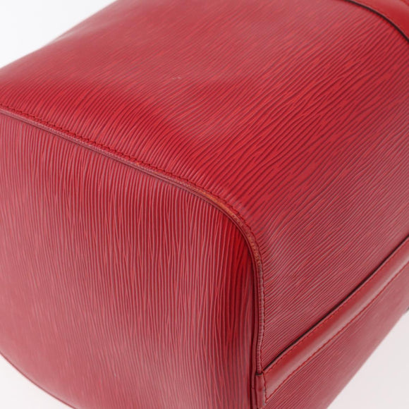 LOUIS VUITTON Epi Keepall 45 Boston Bag Red M42977 LV Auth am11417V