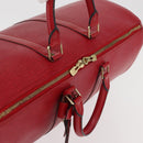 LOUIS VUITTON Epi Keepall 45 Boston Bag Red M42977 LV Auth am11417V-6