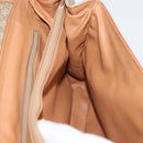 CELINE Macadam Canvas Handtas PVC Beige Goud Auth am11418A-22