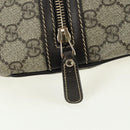 GUCCI GG Supreme Shoulder Bag PVC Beige Gold 295257 Auth am11420V-15