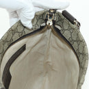 GUCCI GG Supreme Shoulder Bag PVC Beige Gold 295257 Auth am11420V-20