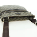 GUCCI GG Supreme Shoulder Bag PVC Beige Gold 295257 Auth am11420V-6