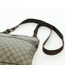GUCCI GG Supreme Shoulder Bag PVC Beige Gold 295257 Auth am11420V-8