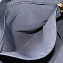 CHANEL Tote Bag Lamb Skin Black Gold CC Auth am11422A-19