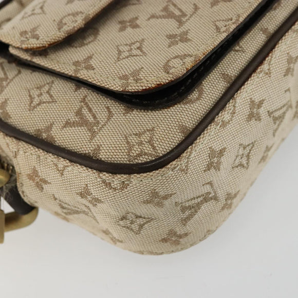 LOUIS VUITTON Monogram Mini Juliet MM Shoulder Bag Khaki M92218 LV Auth am11429