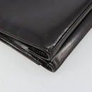 GUCCI Shoulder Bag Patent leather Black Silver 001 3033 Auth am11430-13