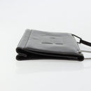 GUCCI Shoulder Bag Patent leather Black Silver 001 3033 Auth am11430-4