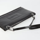 GUCCI Shoulder Bag Patent leather Black Silver 001 3033 Auth am11430-6
