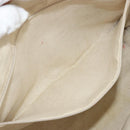 GUCCI GG Canvas Sherry Line Tote Bag Beige Gold 211971 Auth am11431-20