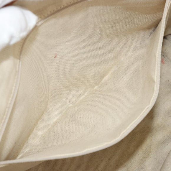 GUCCI GG Canvas Sherry Line Tote Bag Beige Gold 211971 Auth am11431