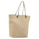 GUCCI GG Canvas Tote Bag Pink Silver 31243 Auth am11434-1