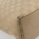 GUCCI GG Canvas Tote Bag Pink Silver 31243 Auth am11434-16