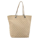 GUCCI GG Canvas Tote Bag Pink Silver 31243 Auth am11434-13